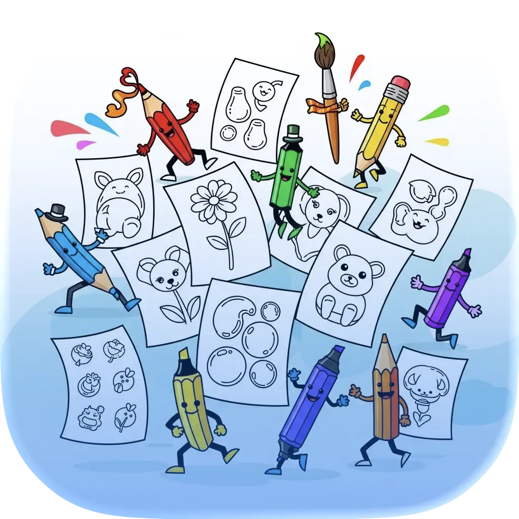 Turn Photo into Coloring Page