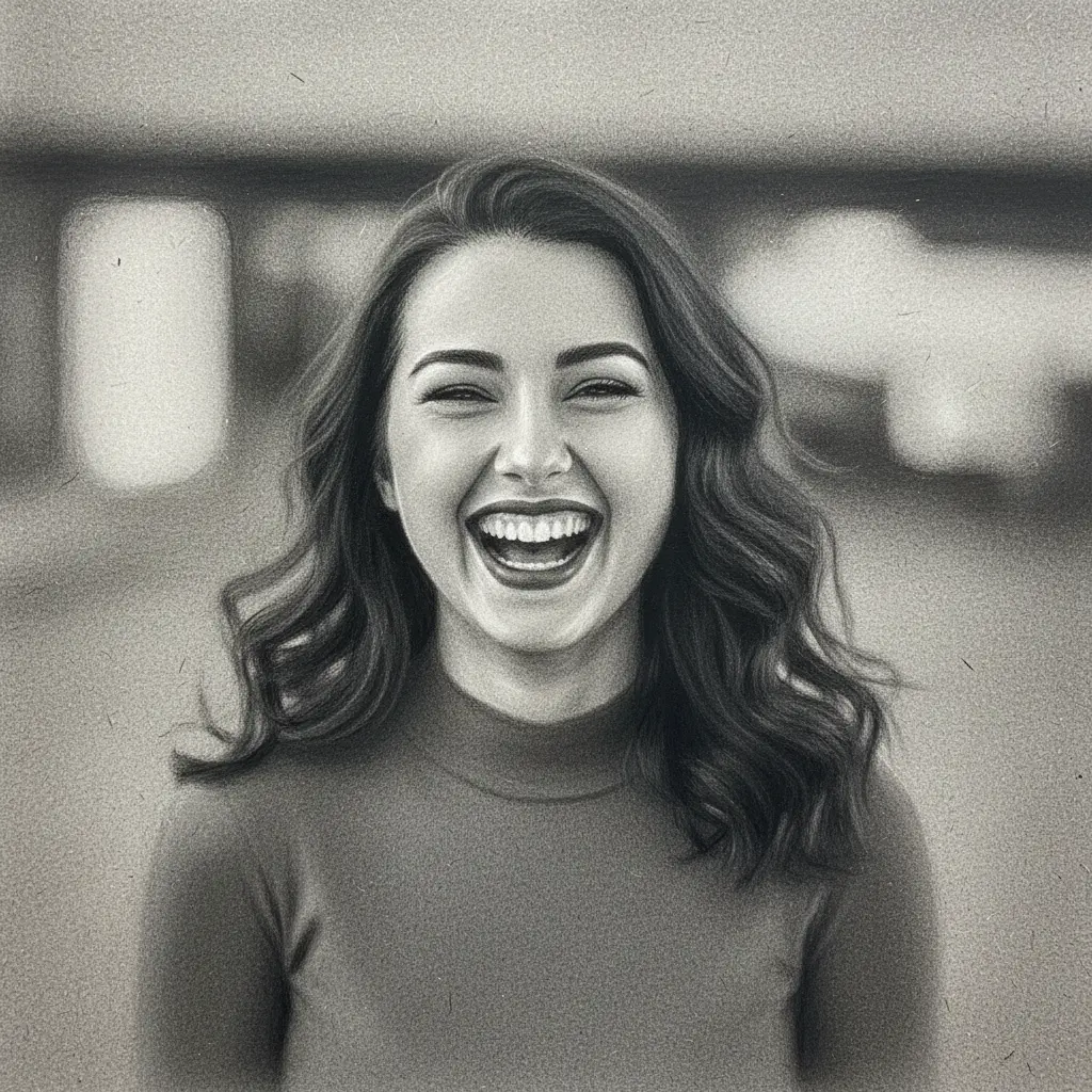Turn your photo into a charcoal drawing